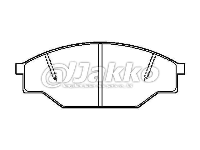 A135k Front Brake Pads D303 Custom Brake Pads 04465-20150 Тормозные колодки  