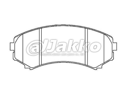 Wholesale Brake pads A-493K Front Brake Pads D867  4605A041 Brake Pads Factory GDB3246