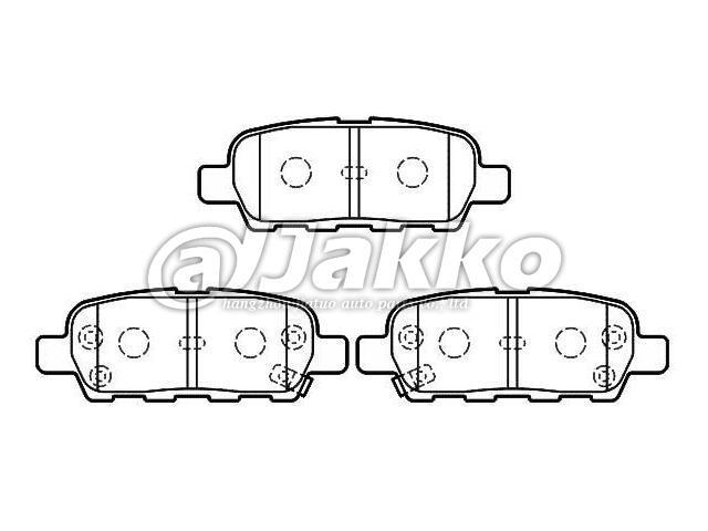 Nissan Brake pads A-654WK Car Brake Pads D1288 Wholesale Brake Pads Manufacturers 04460-8H385