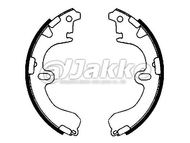 Custom Brake Shoes Car Brake Shoes K2285 Brake Shoes  04495-12220 