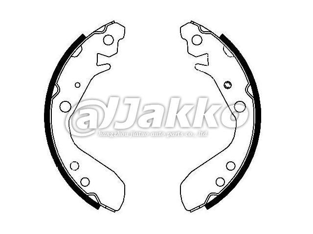 01432-SAA-000 rear brake shoes professional atuo parts industry brake shoes GS7834