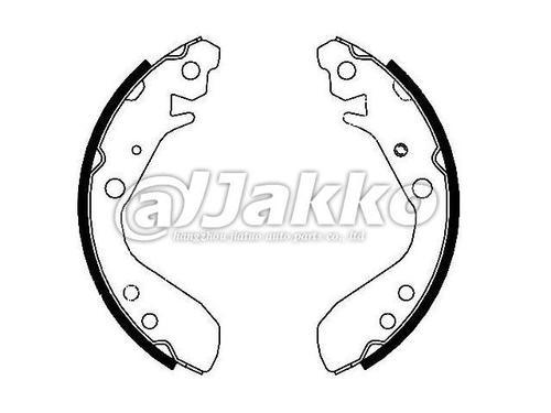 01432-SAA-000 rear brake shoes professional atuo parts industry brake shoes GS7834