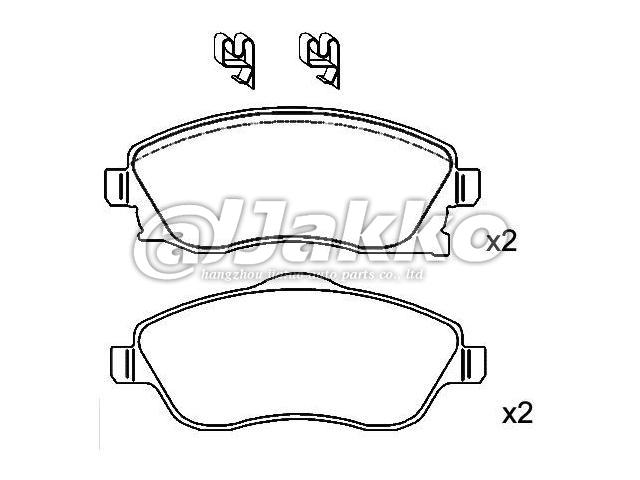OE Number 93370275 FRONT brake pads set 
