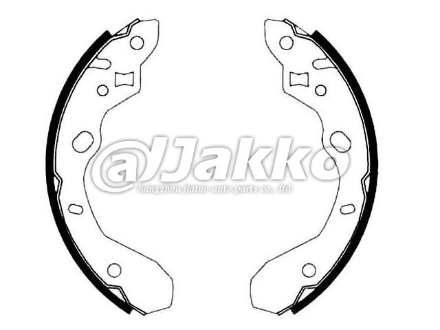 B2YD-26-38Z brake shoes S739 GS8661 for MAZDA brake shoes Automotive Parts 