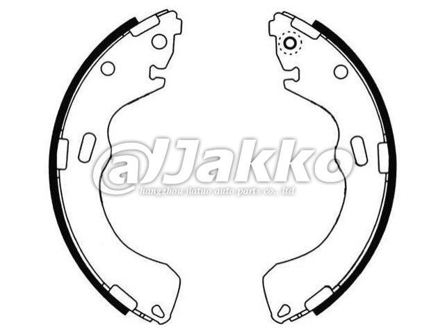 G1YV-26-38ZD brake shoes Automotive Replacement Brake Shoes for FORD MAZDA