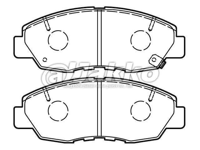 H4502-S10-003 brake pads D1956 GDB3144 21497 Automotive Parts & Accessories brake pads for HONDA 
