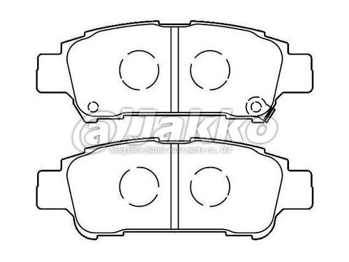04466-28030 rear brake pads auto Brake System for TOYOTA A-639WK D995 GDB3249 23646