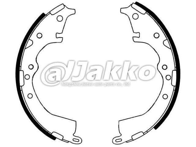 04495-28111 brake shoes S709 GS7334 brake shoes AKEBONO Brake System for TOYOTA  