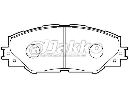 OE 04465-02230 brake pads FRONT Auto Brake Systems for PONTIAC TOYOTA  and TOYOTA (FAW)