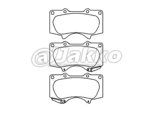OE 04465-04070 brake pads A-690WK D976 SP2033 GDB3364 24024 car parts for LEXUS MITSUBISHI TOYOTA and TOYOTA (FAW)