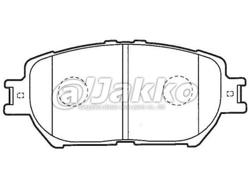 A671K Brake pads for LEXUS and TOYOTA AKB Brake System D1052 OE 04465-30340 SP2037 GDB3314